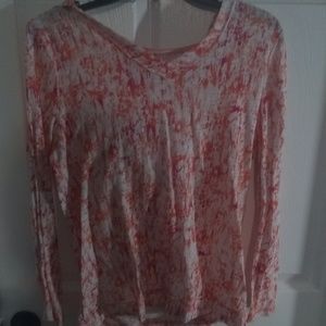 Coral longsleve hoodie